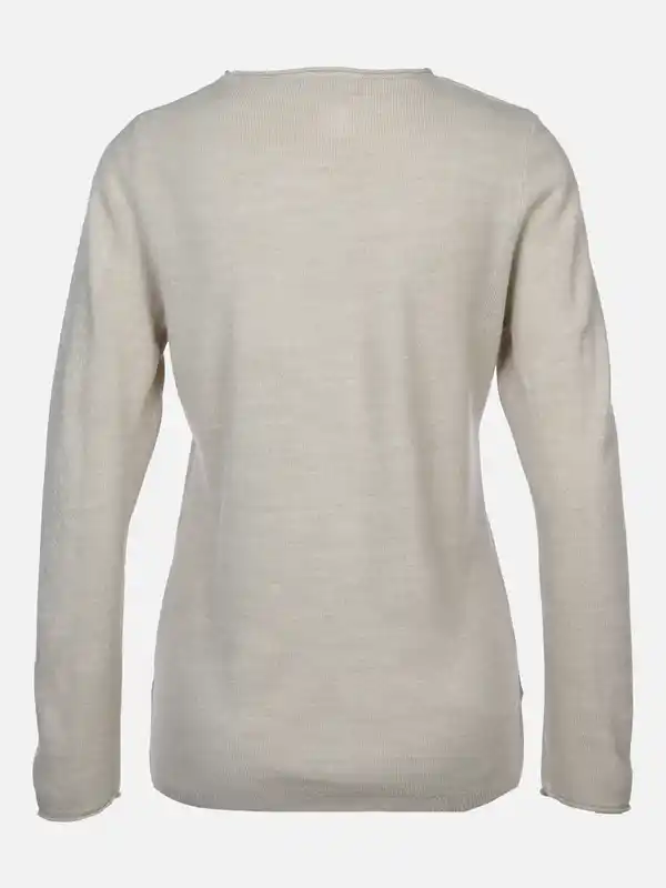 Bild 2 von Damen Feinstrickpullover Beige