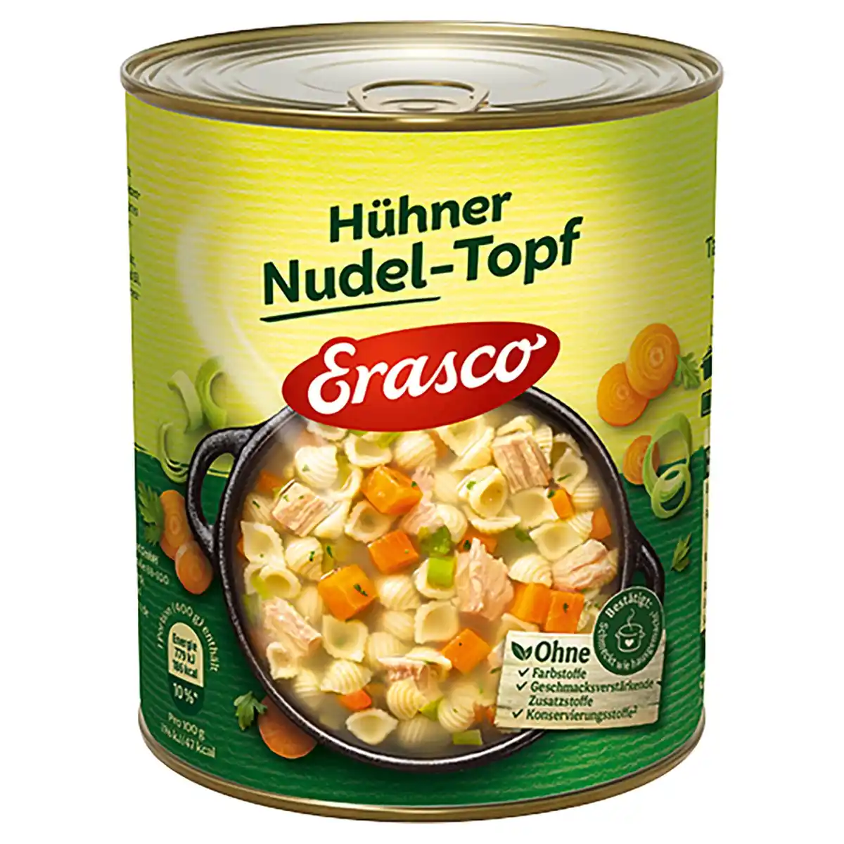 Bild 1 von ERASCO Eintöpfe 800 g, Hühner-Nudel