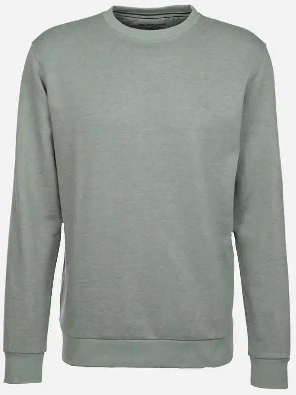 Bild 1 von Herren Sweatshirt in melierter Optik Grün