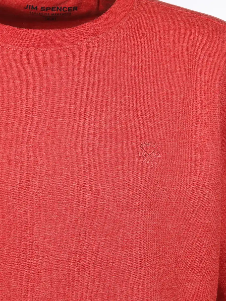 Bild 3 von Herren Sweatshirt in melierter Optik Orange