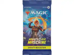 WIZARDS OF THE COAST Magic The Gathering - March of the Machine Draft-Booster (Einzelartikel) Sammelkarten