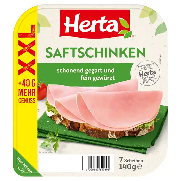 Bild 1 von HERTA Kochschinken 140 g, Saftschinken