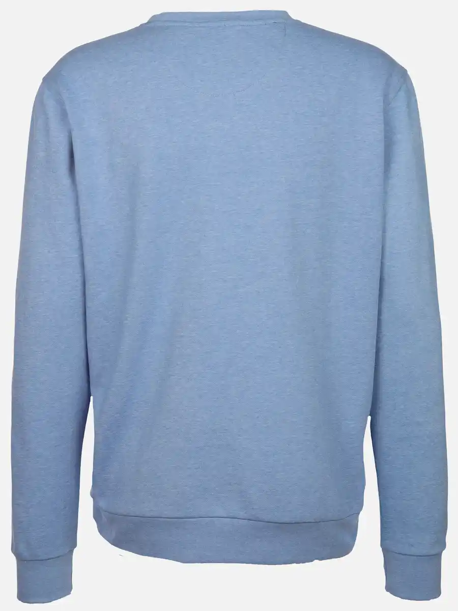Bild 2 von Herren Sweatshirt in melierter Optik Blau