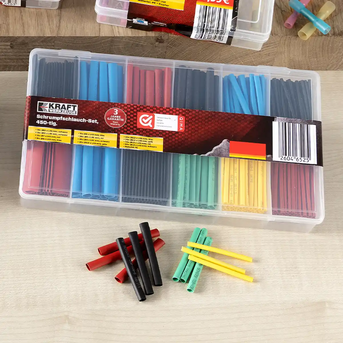 Bild 2 von Schrumpfschlauch-Set 450tlg.