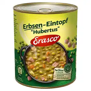 ERASCO Eintöpfe 800 g, Erbse Hubertus