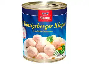 Königsberger Klopse in delikater Kapernsauce