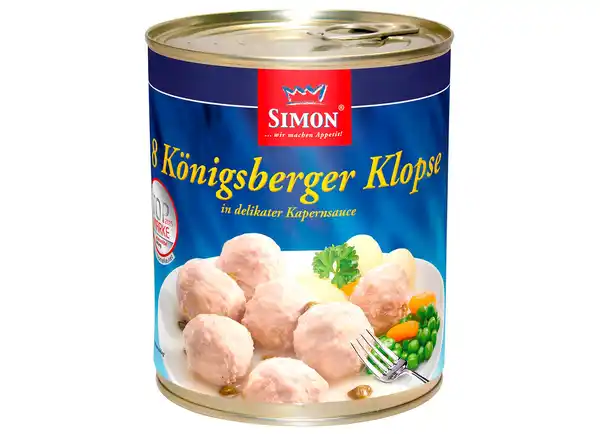 Bild 1 von Königsberger Klopse in delikater Kapernsauce