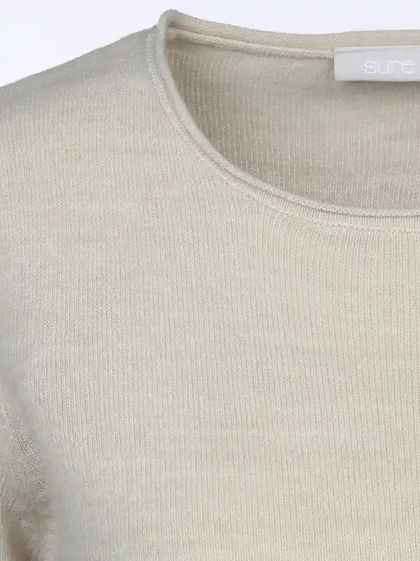 Bild 3 von Damen Feinstrickpullover Beige