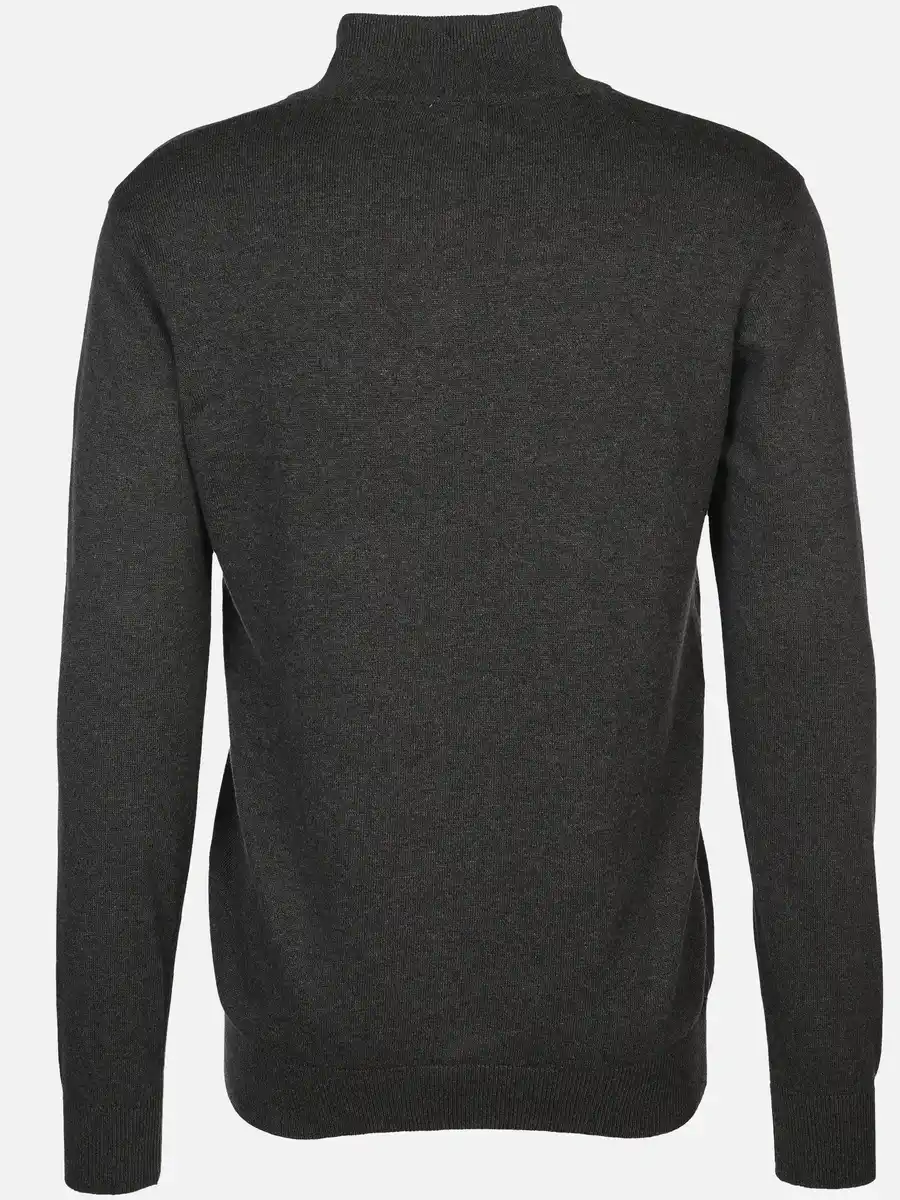 Bild 2 von Herren Stricktroyer mit Stickerei Grau