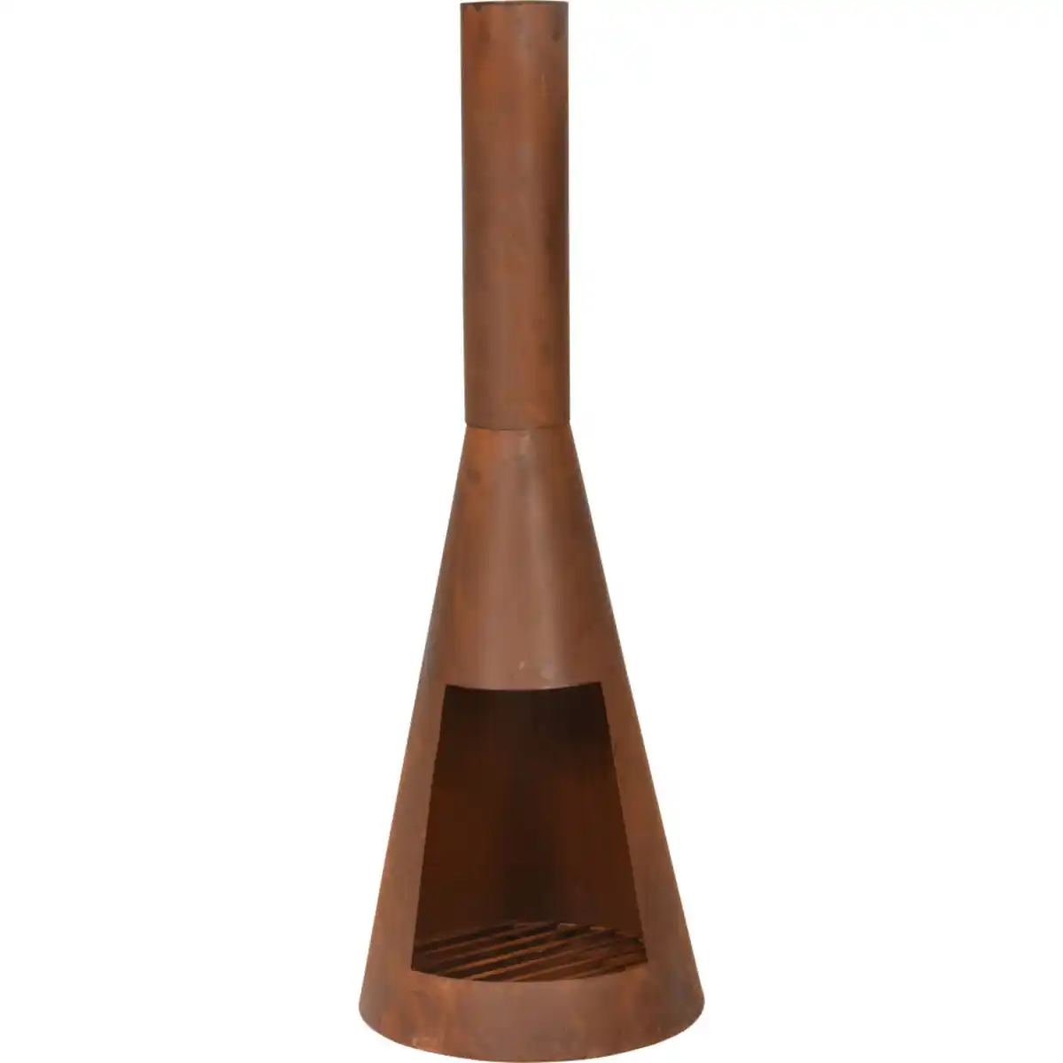 Bild 1 von Terrassen-Kamin, 30x30x100 cm in Rostfarben