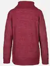 Bild 2 von Damen Pullover mit Rollkragen und Muster Rot