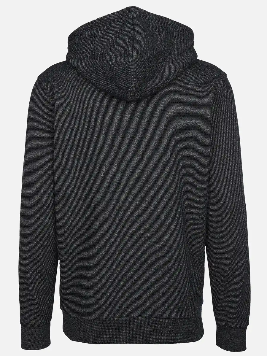 Bild 2 von Herren Hoodie in melierter Optik Blau