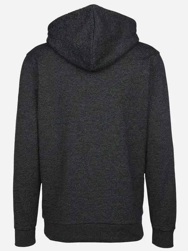 Bild 2 von Herren Hoodie in melierter Optik Blau