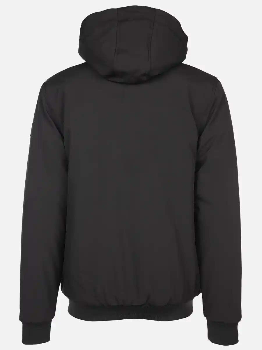 Bild 2 von Herren Softshell Winterjacke mit Bündchen Schwarz