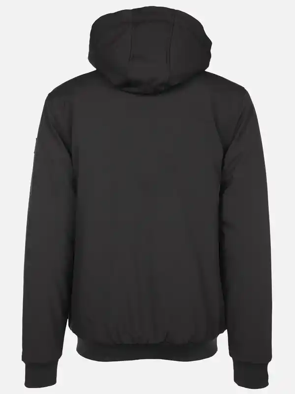 Bild 2 von Herren Softshell Winterjacke mit Bündchen Schwarz