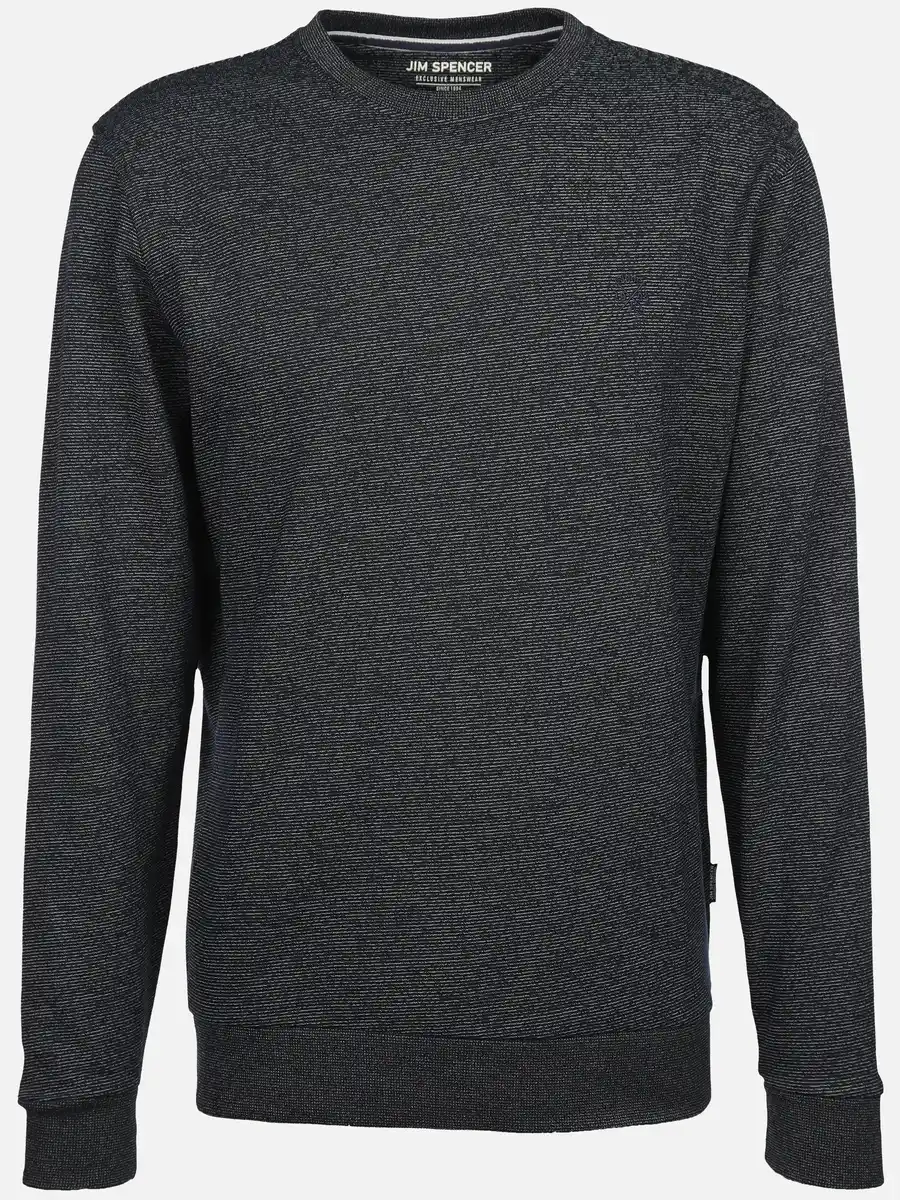 Bild 1 von Herren Sweatshirt in melierter Optik Blau