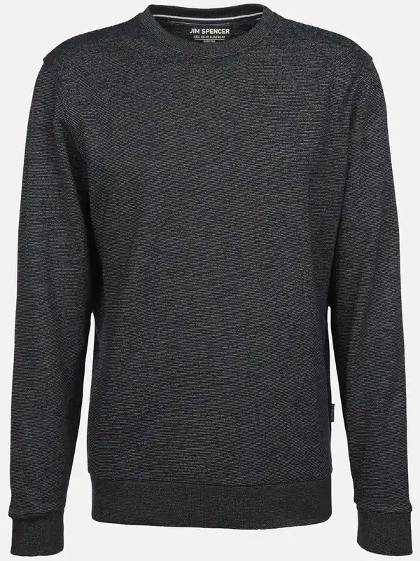 Bild 1 von Herren Sweatshirt in melierter Optik Blau