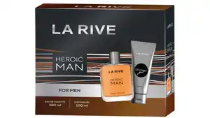 LA RIVE Heroic Man Eau de Toilette Geschenkpackung