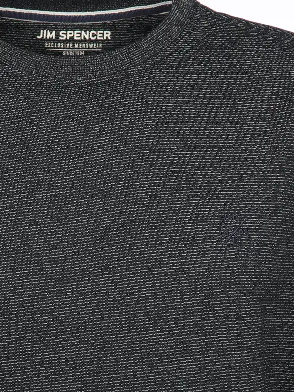 Bild 3 von Herren Sweatshirt in melierter Optik Blau