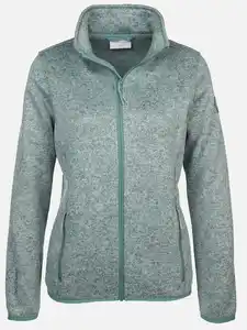 Damen Fleece Jacke Salbei