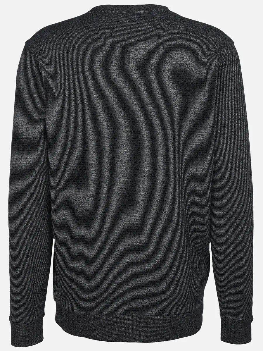 Bild 2 von Herren Sweatshirt in melierter Optik Blau