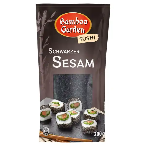 Bild 1 von BAMBOO GARDEN Sesam schwarz 200 g