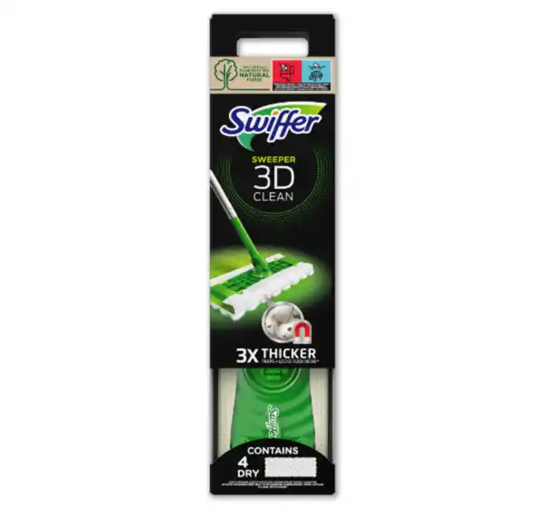 Bild 1 von SWIFFER Bodenwischer-Starter-Set 3D CLEAN*