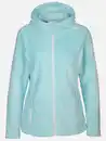 Bild 1 von Damen Flauschjacke mit Kapuze Blau