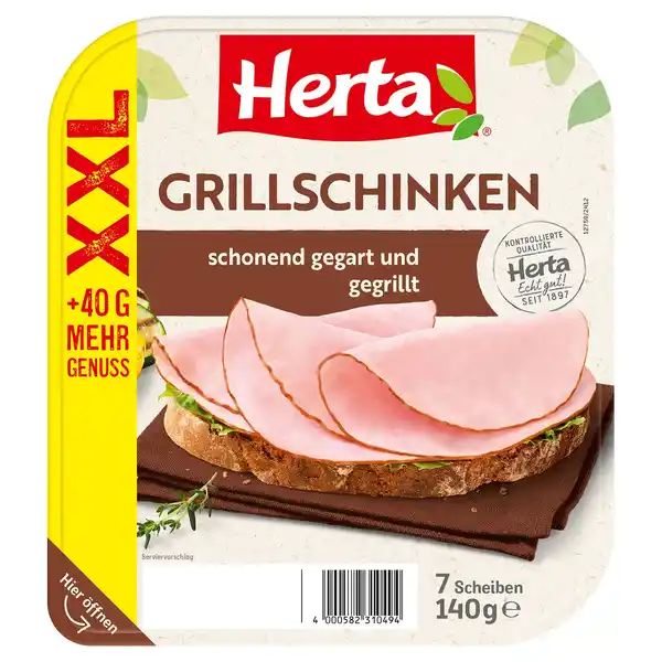 Bild 1 von HERTA, Kochsch. Sort. 140g, Grillschinken