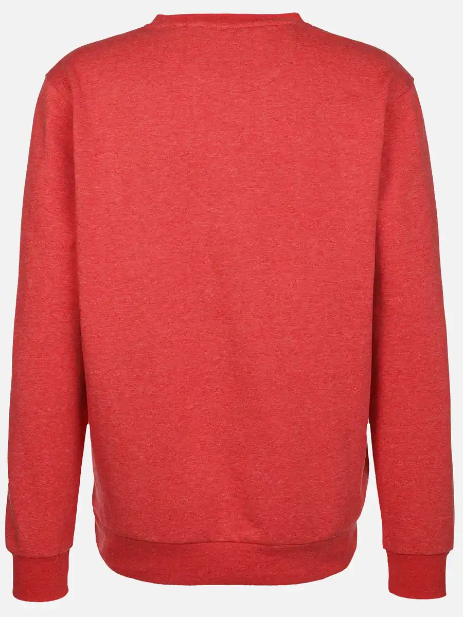 Bild 2 von Herren Sweatshirt in melierter Optik Orange
