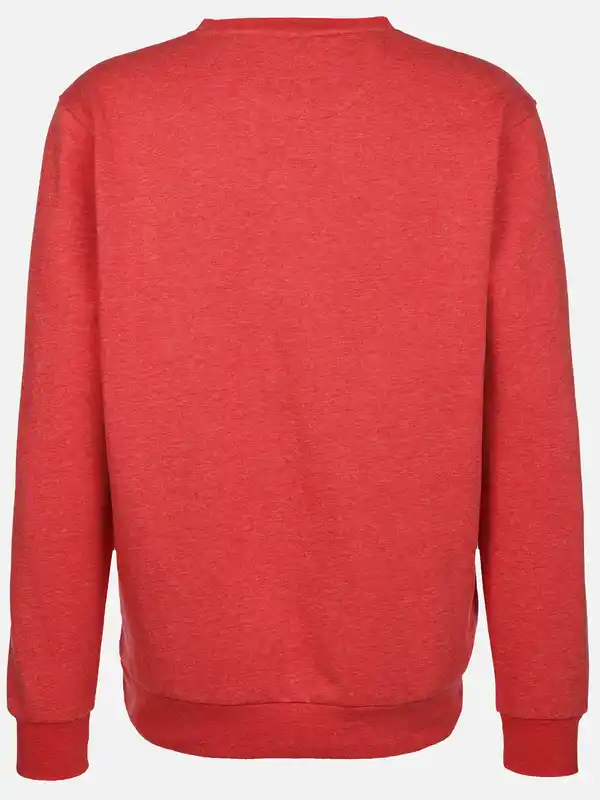 Bild 2 von Herren Sweatshirt in melierter Optik Orange
