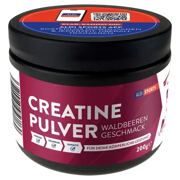 Bild 1 von Creatine Pulver 200g, Waldbeeren