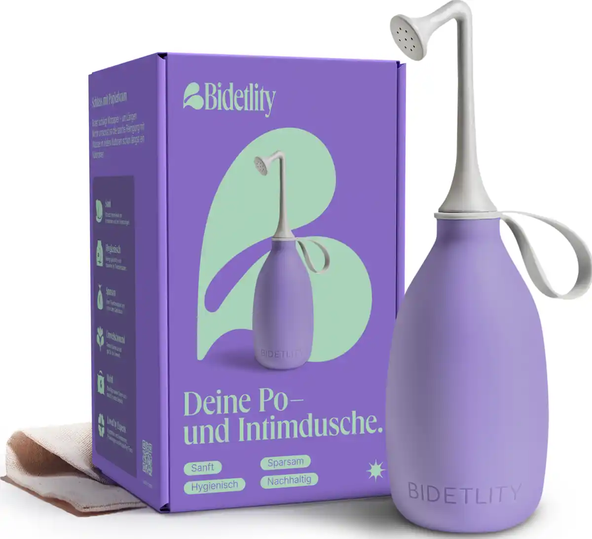 Bild 1 von BIDETLITY Po-Dusche Intim-Dusche PROUD PURPLE