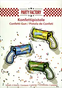 IDEENWELT Konfettipistolen 3er-Set