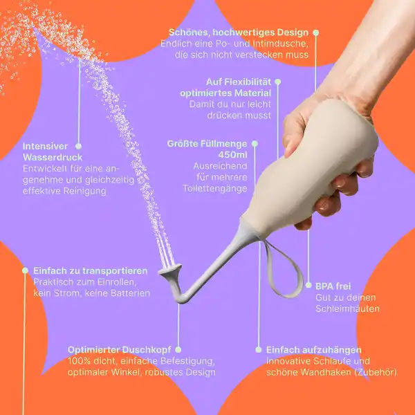 Bild 3 von BIDETLITY Po-Dusche Intim-Dusche SOFT SAND