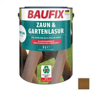 Baufix Zaun- und Gartenlasur - Nussbaum