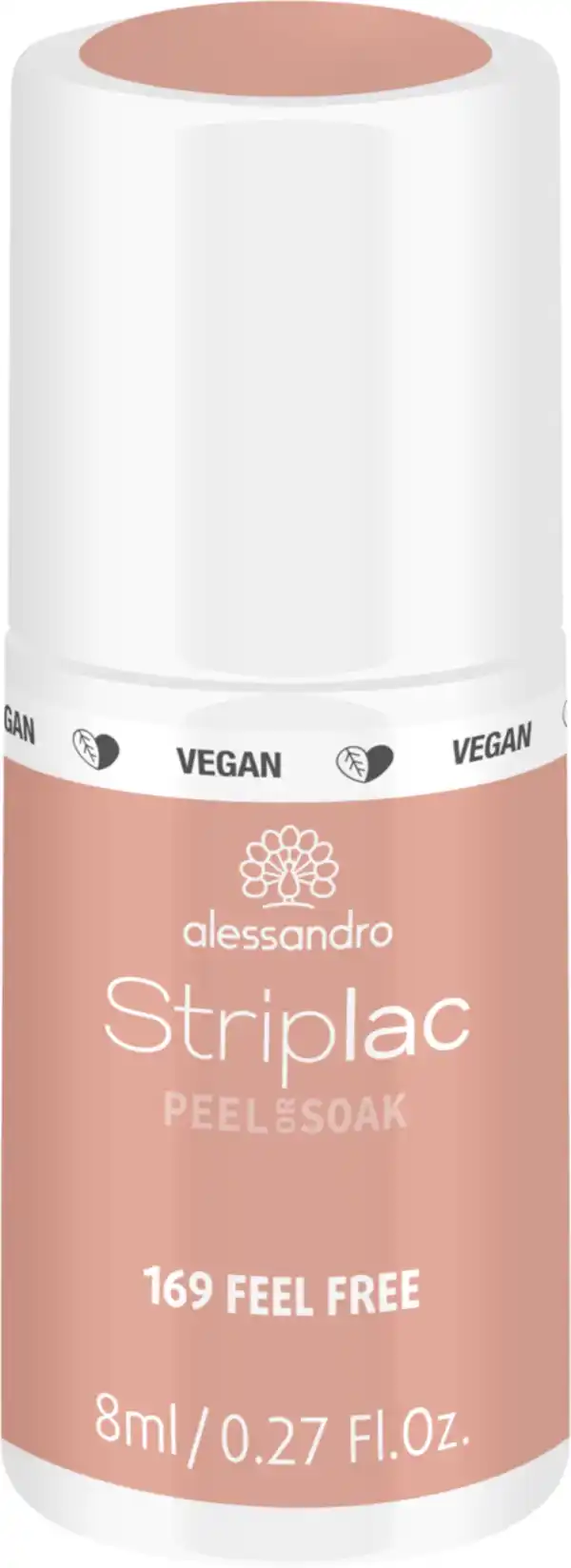 Bild 1 von Alessandro STRIPLAC PEEL OR SOAK FEEL FREE -VEGAN, 8 ml