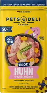 Pets Deli Trockenfutter Soft Huhn mit Kürbis & Preiselbeere, 6 kg