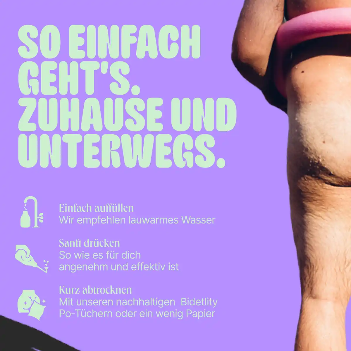 Bild 4 von BIDETLITY Po-Dusche Intim-Dusche SOFT SAND