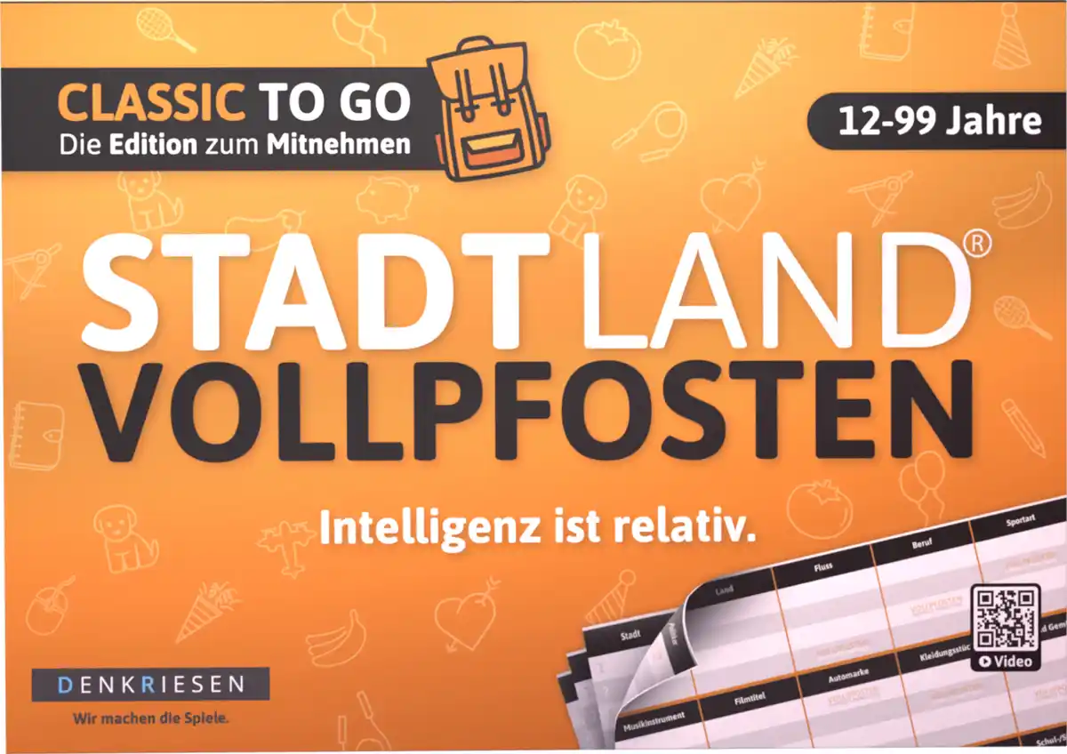 Bild 1 von Denkriesen Stadt Land Vollpfosten Classic To-Go