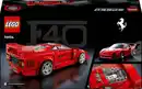 Bild 3 von LEGO SPEED Champions 76934 Ferrari F40 Supersportwagen