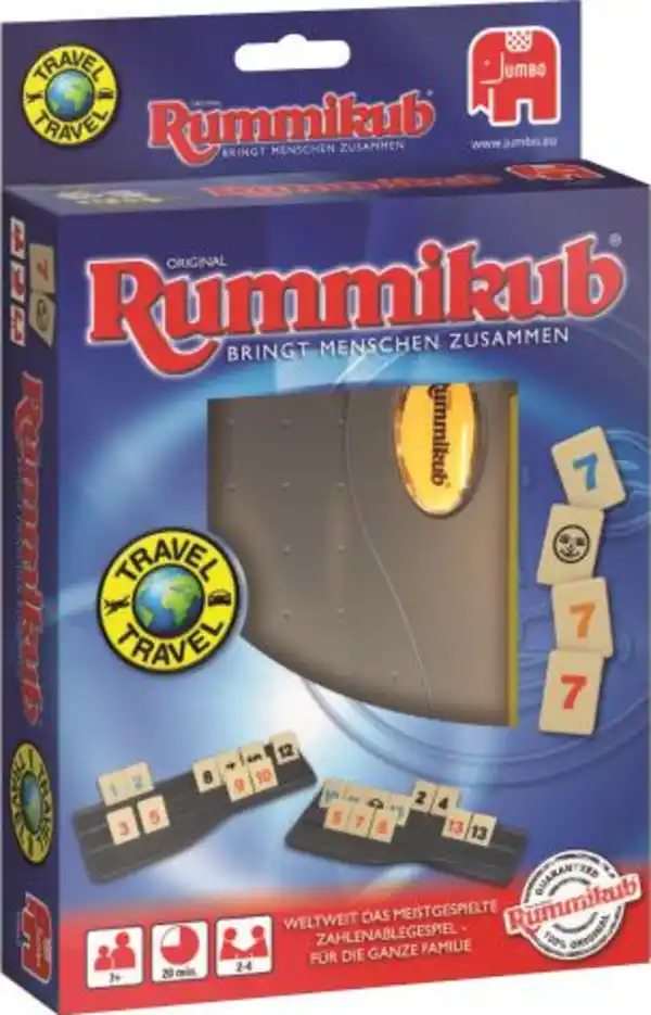 Bild 1 von Jumbo Original Rummikub Kompaktspiel