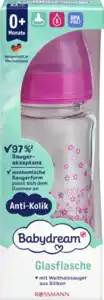 Babydream Glas Weithalsflasche Blüten 230 ml