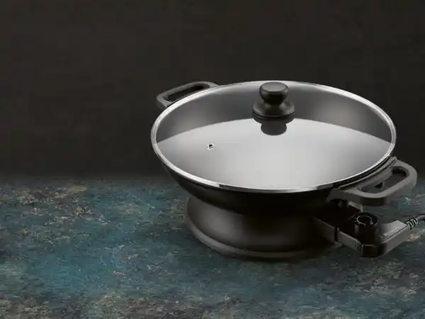 Bild 4 von SILVERCREST® KITCHEN TOOLS Elektrische-Multipfanne/Wok, »SEMP 2000 A1«, Ø 33 cm