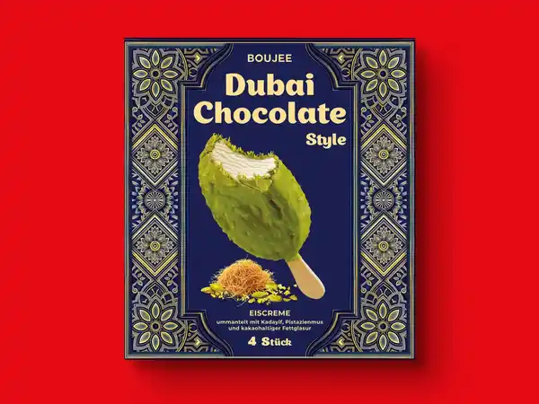 Bild 1 von Dovgan Boujee Dubai Chocolate Style Eiscreme