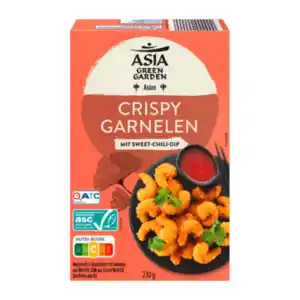 ASIA GREEN GARDEN Crispy-Garnelen 230g