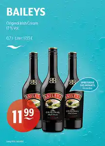 BAILEYS Original Irish Cream 17 % Vol.