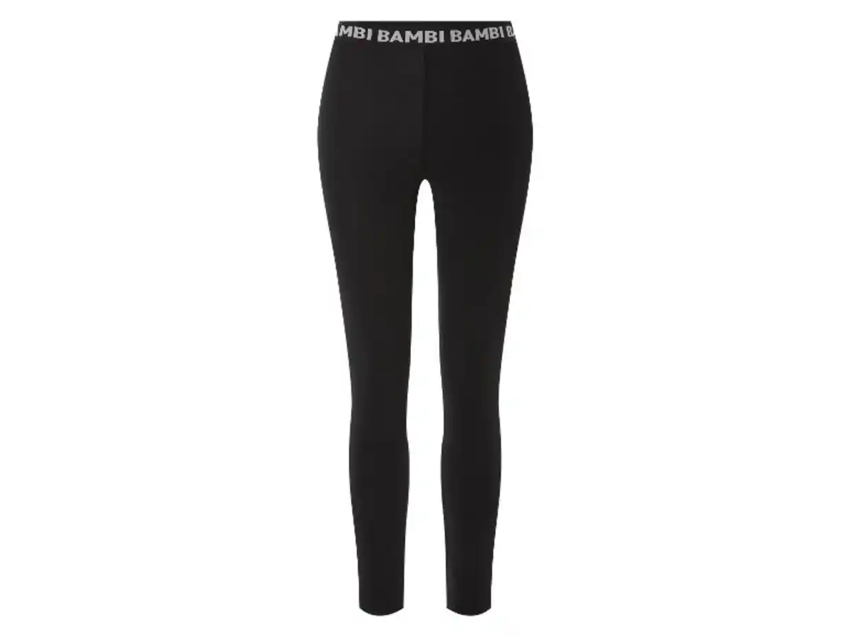 Bild 2 von Damen Leggings mit elastischem Bund