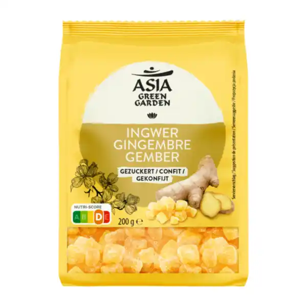 Bild 1 von ASIA GREEN GARDEN Ingwerstücke 200g