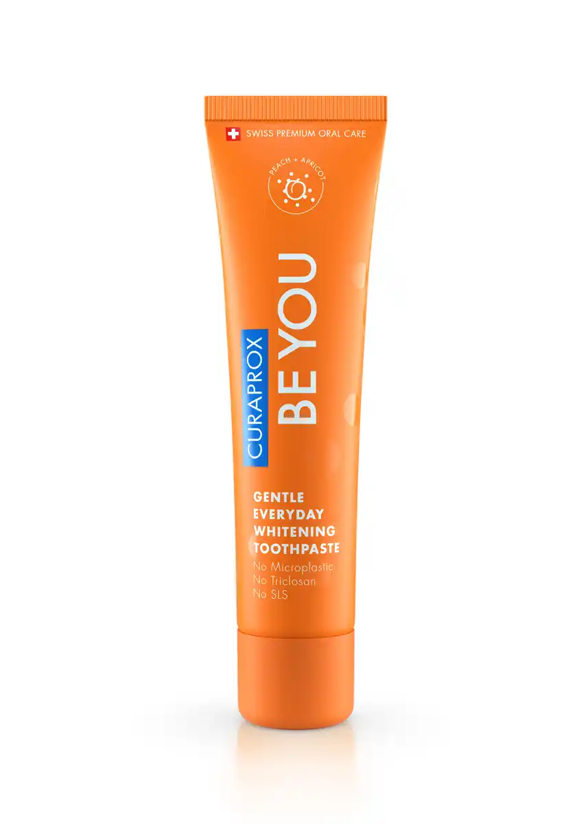 Bild 1 von Curaprox Be You Whitening-Zahnpasta Pfirsich, 60 ml